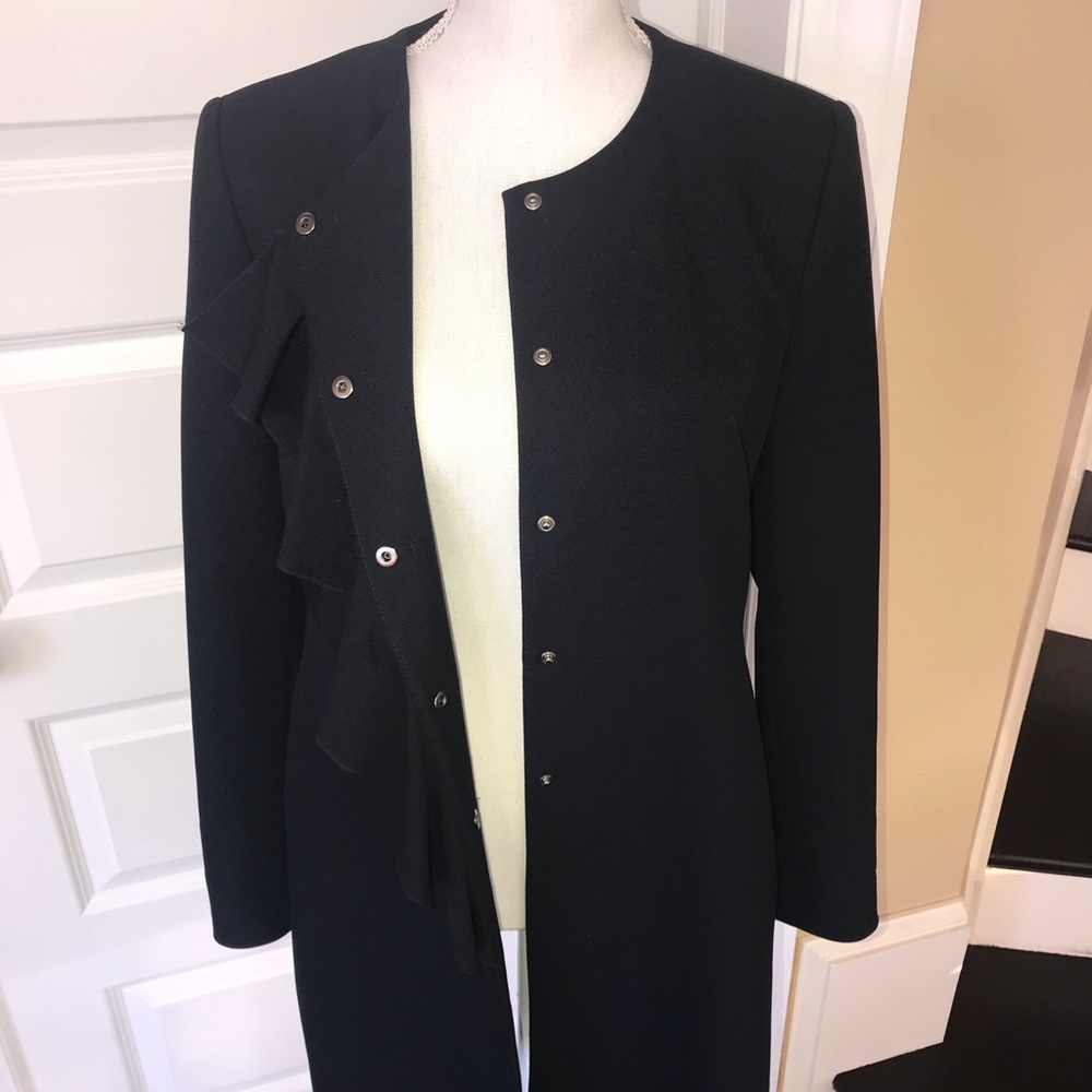 Zara Ruffle Coat - Picture 4 of 5